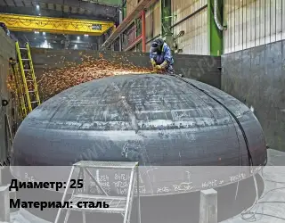 Изготовление заглушек 25 сталь